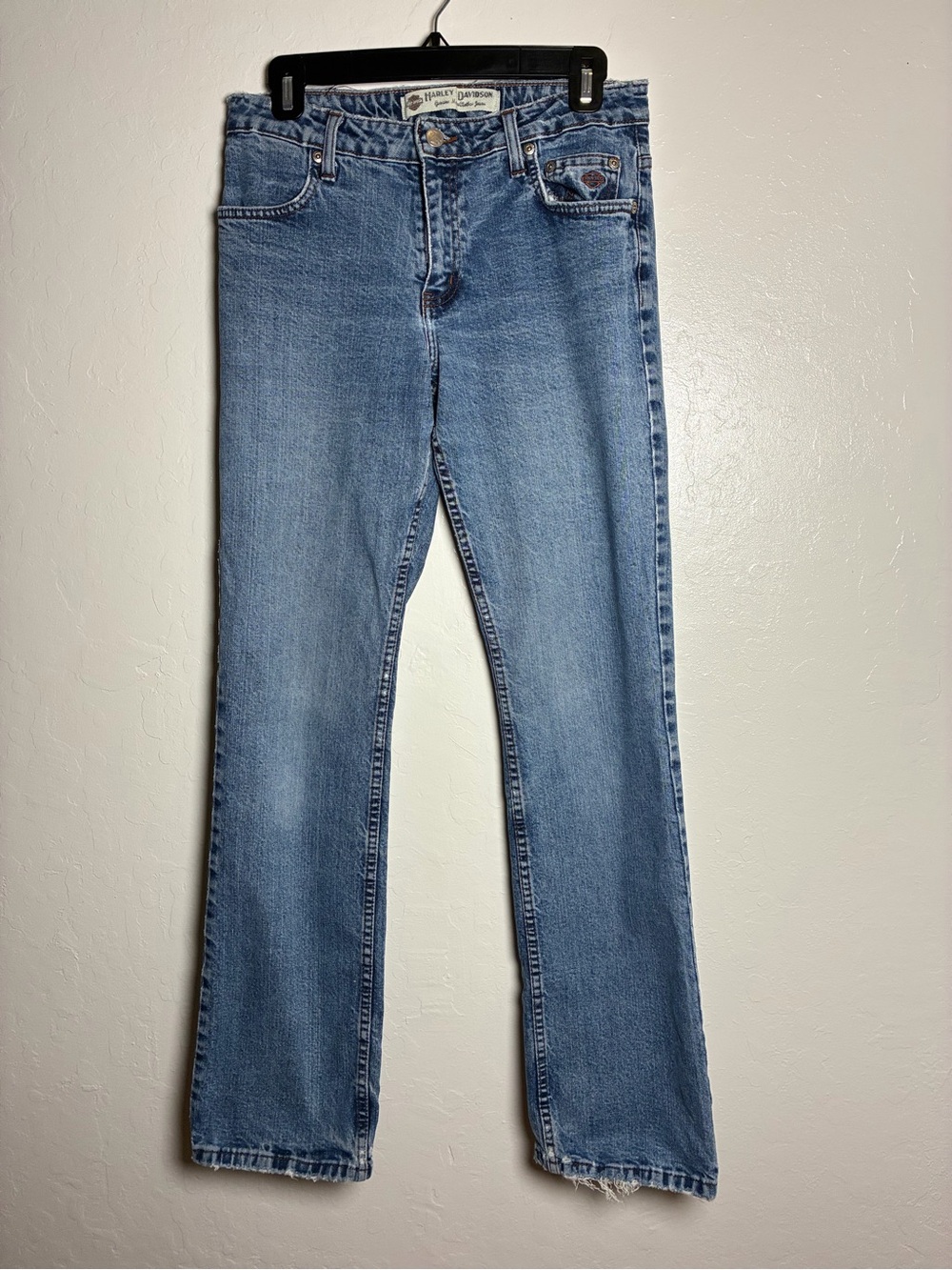 Vintage 2005 Y2K Harley Davidson Bootcut Jeans - Size 6 🏍️💙
